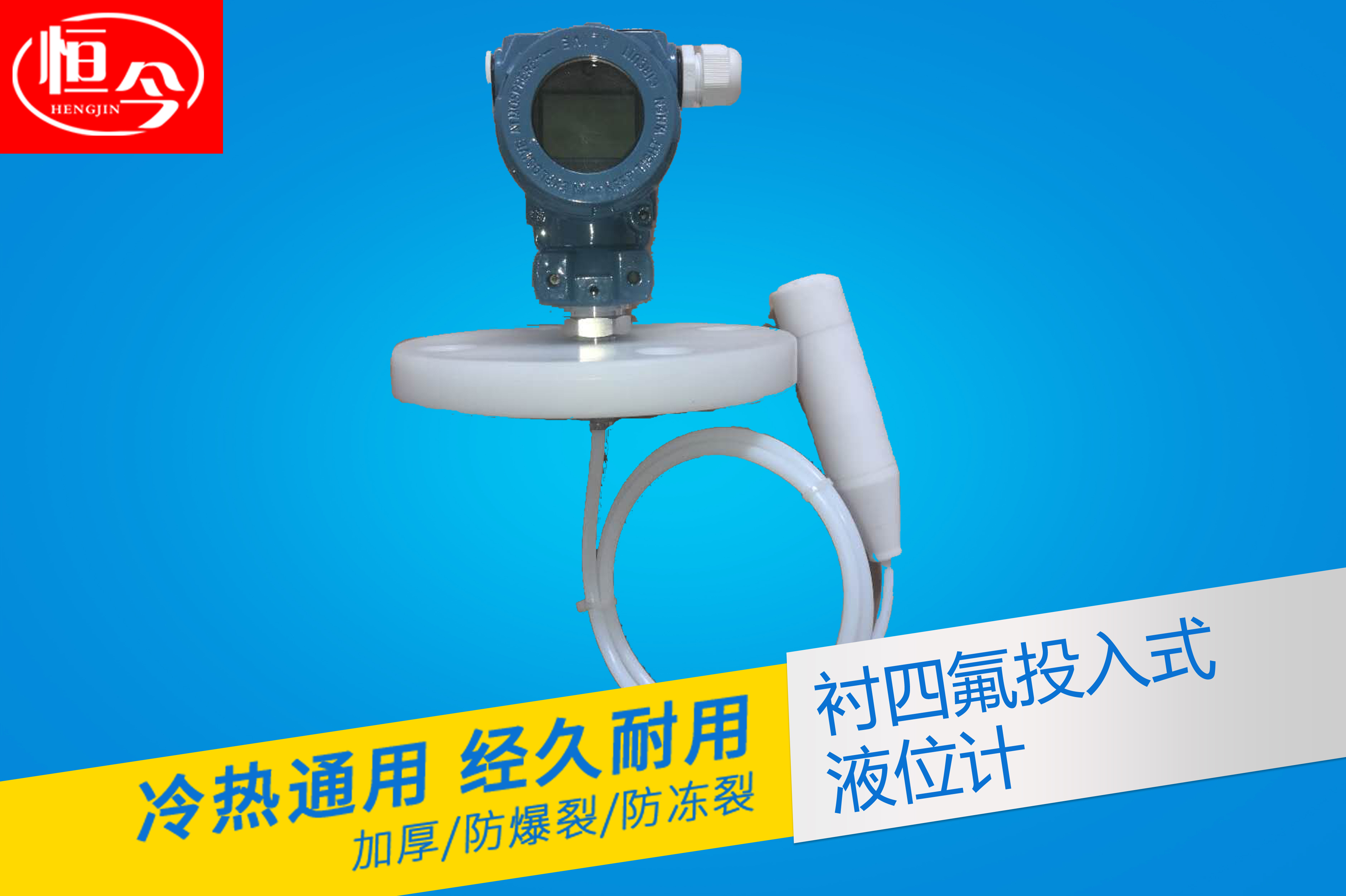 <b>襯四氟投入式液位計</b>